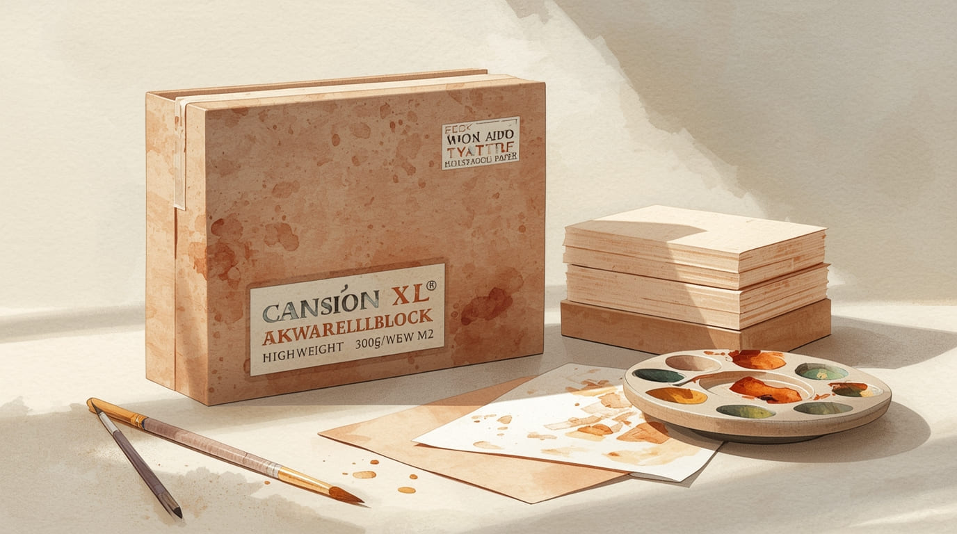 Canson XL Akvarellblock hos Slyxuth