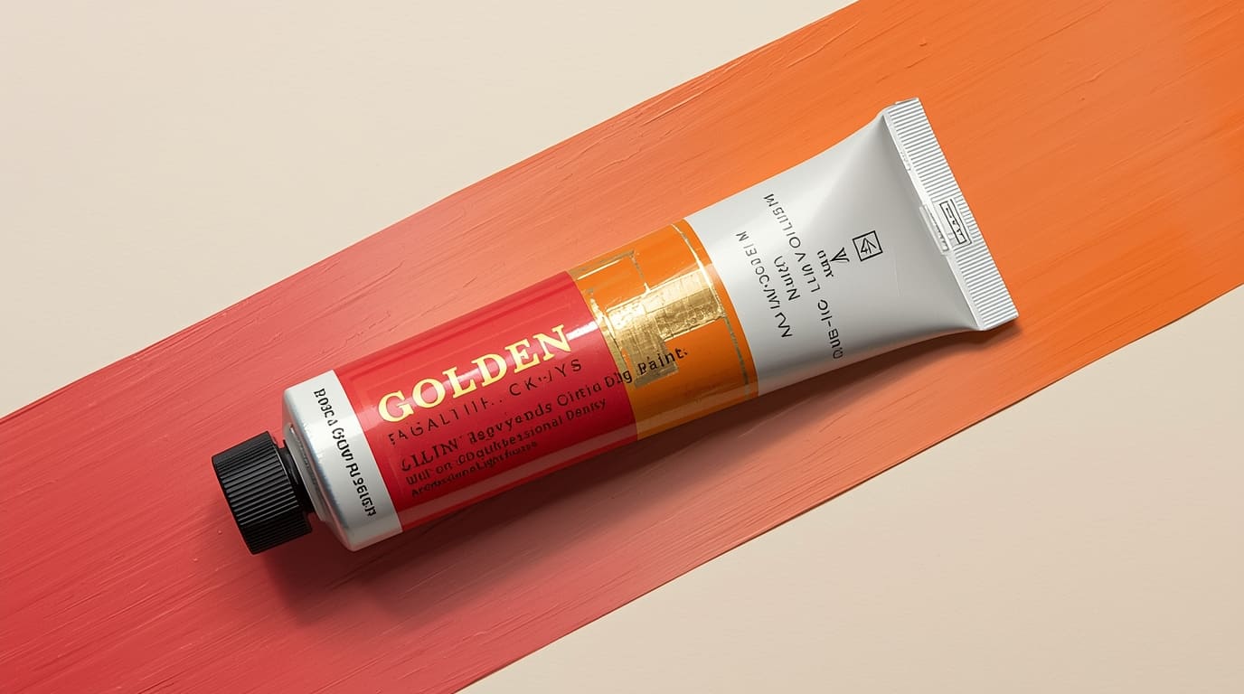 Golden Heavy Body Akrylfärg hos Slyxuth