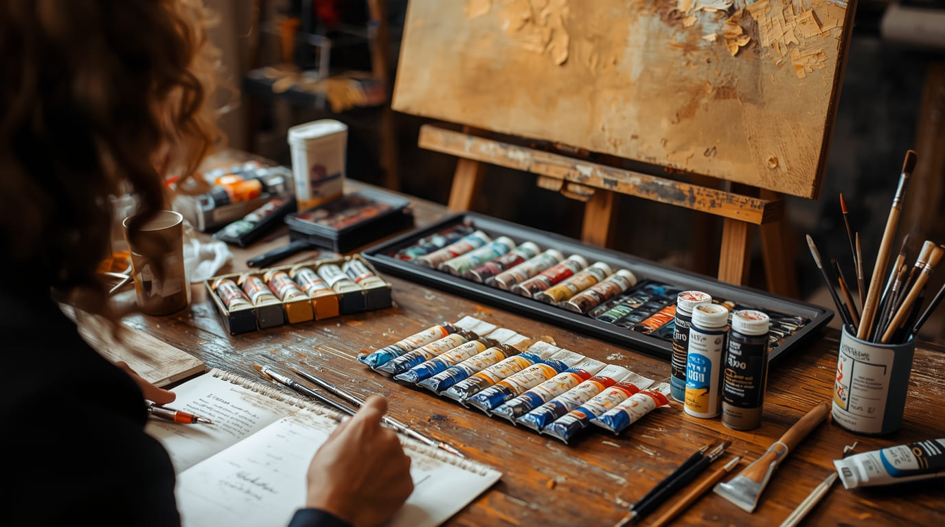 Winsor & Newton hos Slyxuth